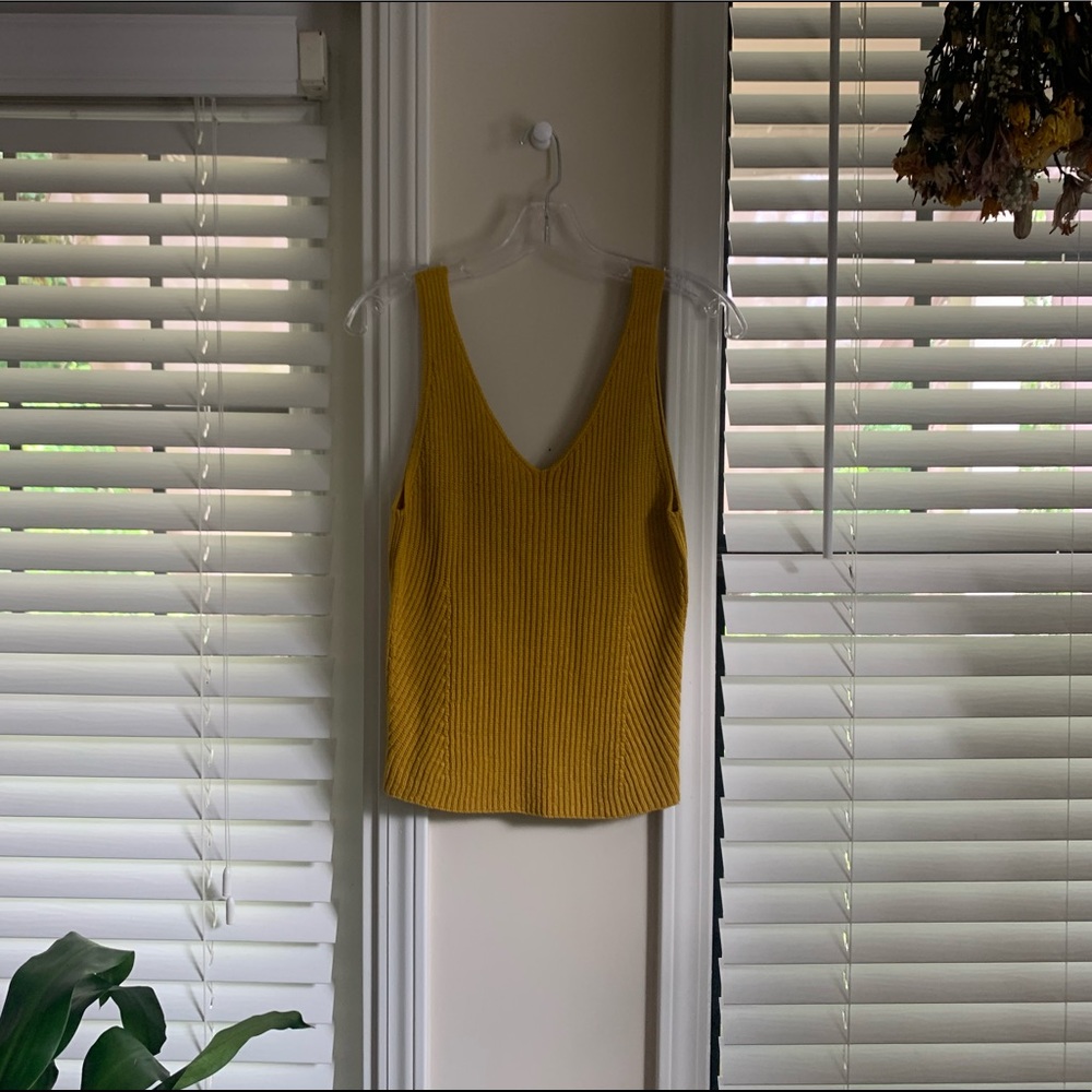 VINCE knit tank top